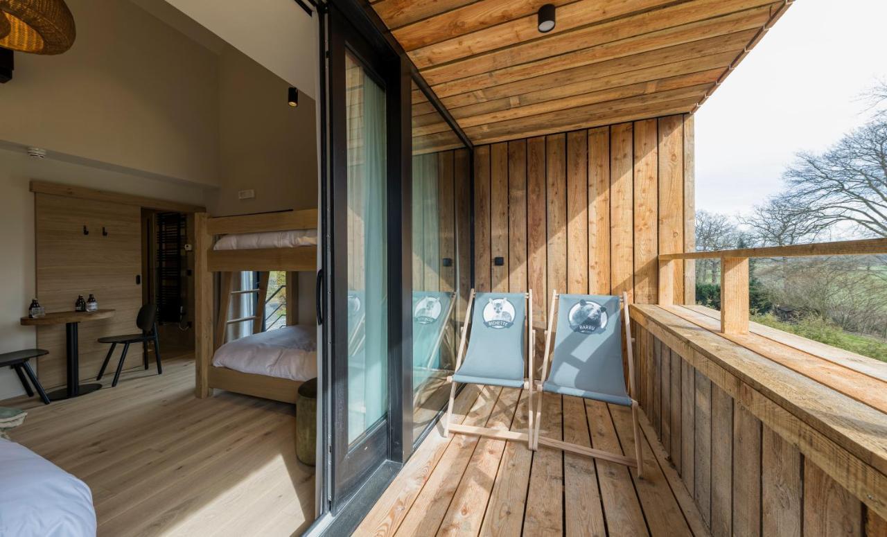 Wood Hotell Theux Exteriör bild